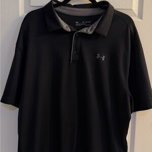 Under Armour Men's Polo in Black